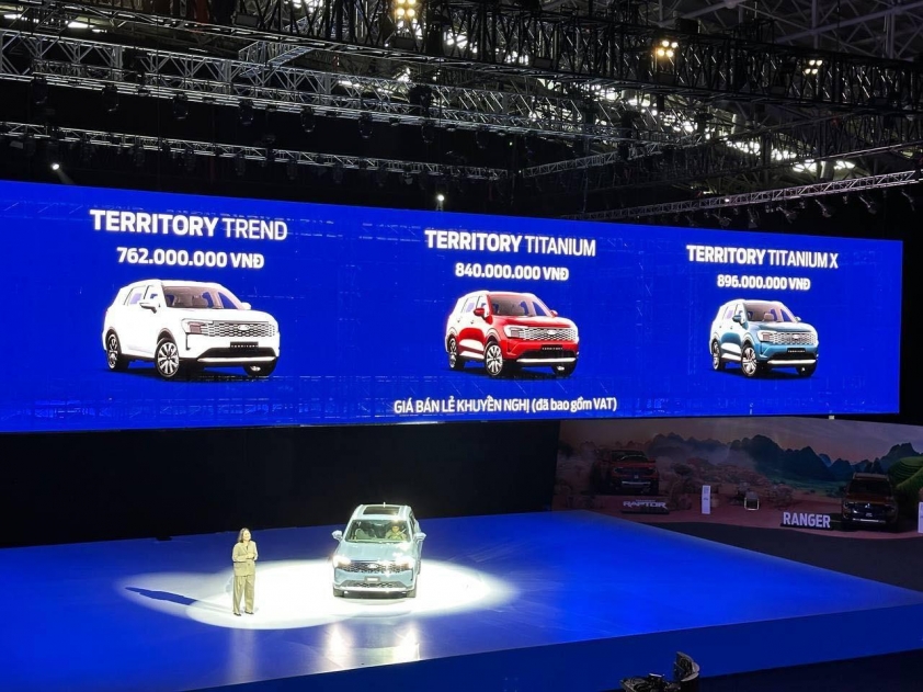 Ford Territory 2025 ngoại thất
