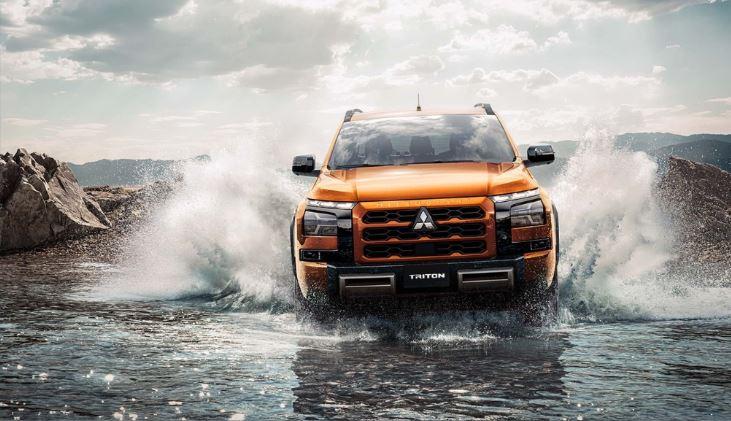 Mitsubishi Triton vượt ngập hiệu quả