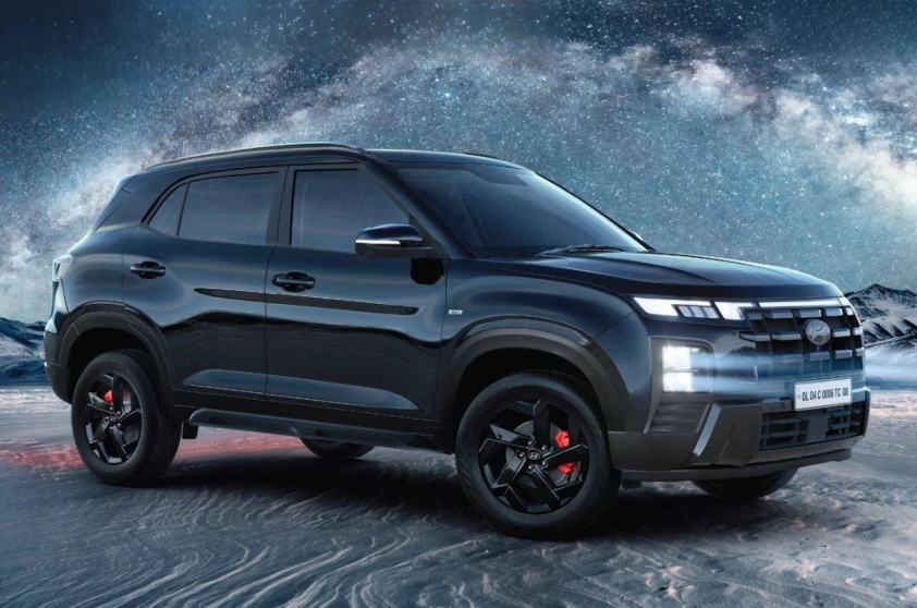 Hyundai Creta King Knight Edition màu đen thể thao