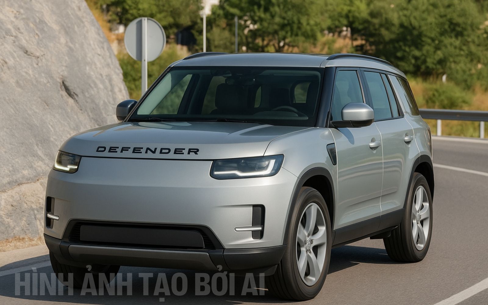 Defender Sport lộ ảnh khi thử nghiệm