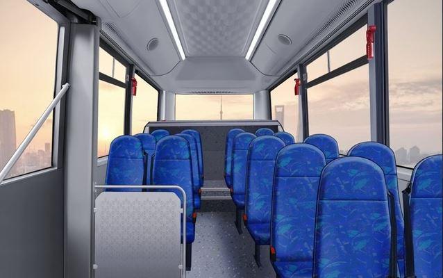 Bố trí chỗ ngồi và trang bị nội thất EB 6