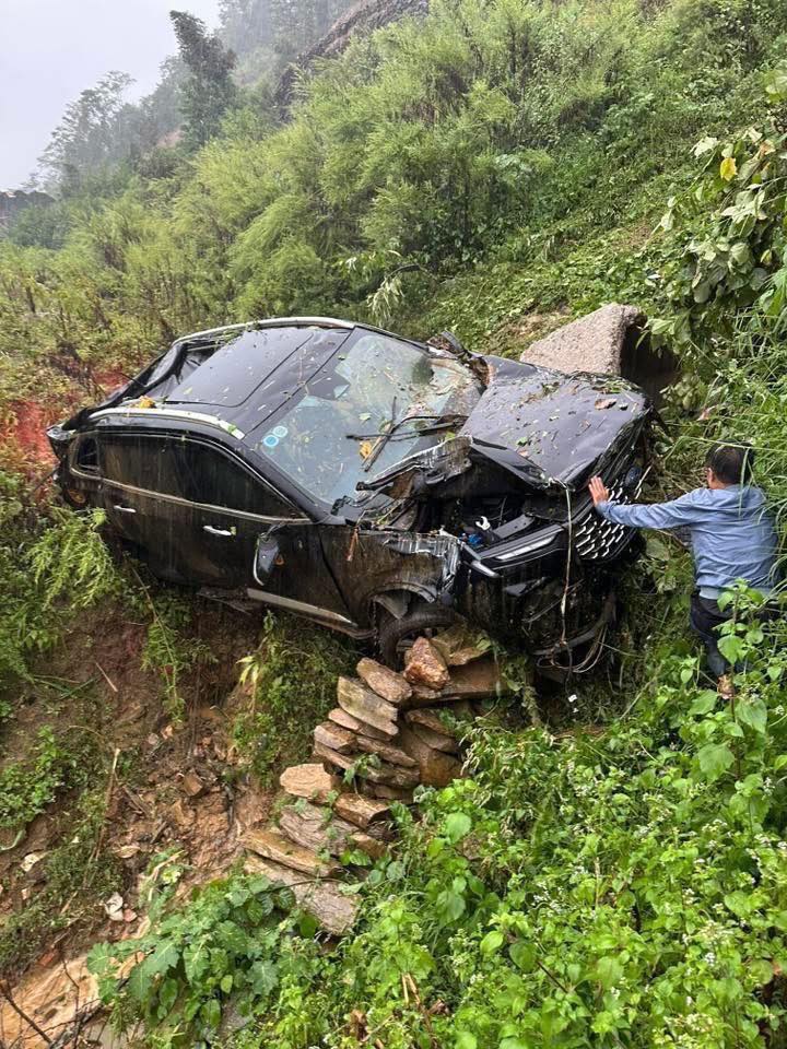 Tình trạng chiếc Ford Territory sau tai nạn và sự an toàn của hành khách