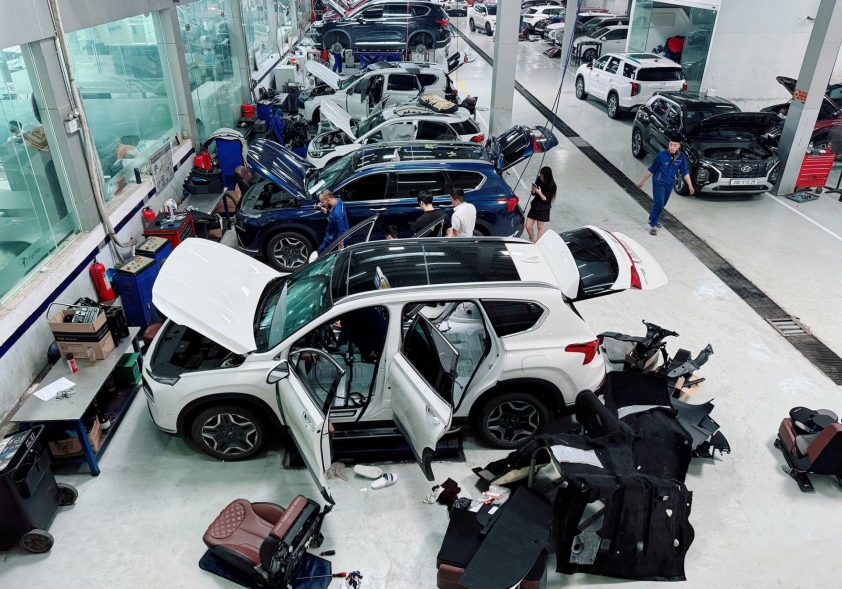 Chủ xe tự ý sửa chữa ô tô trước khi báo bảo hiểm