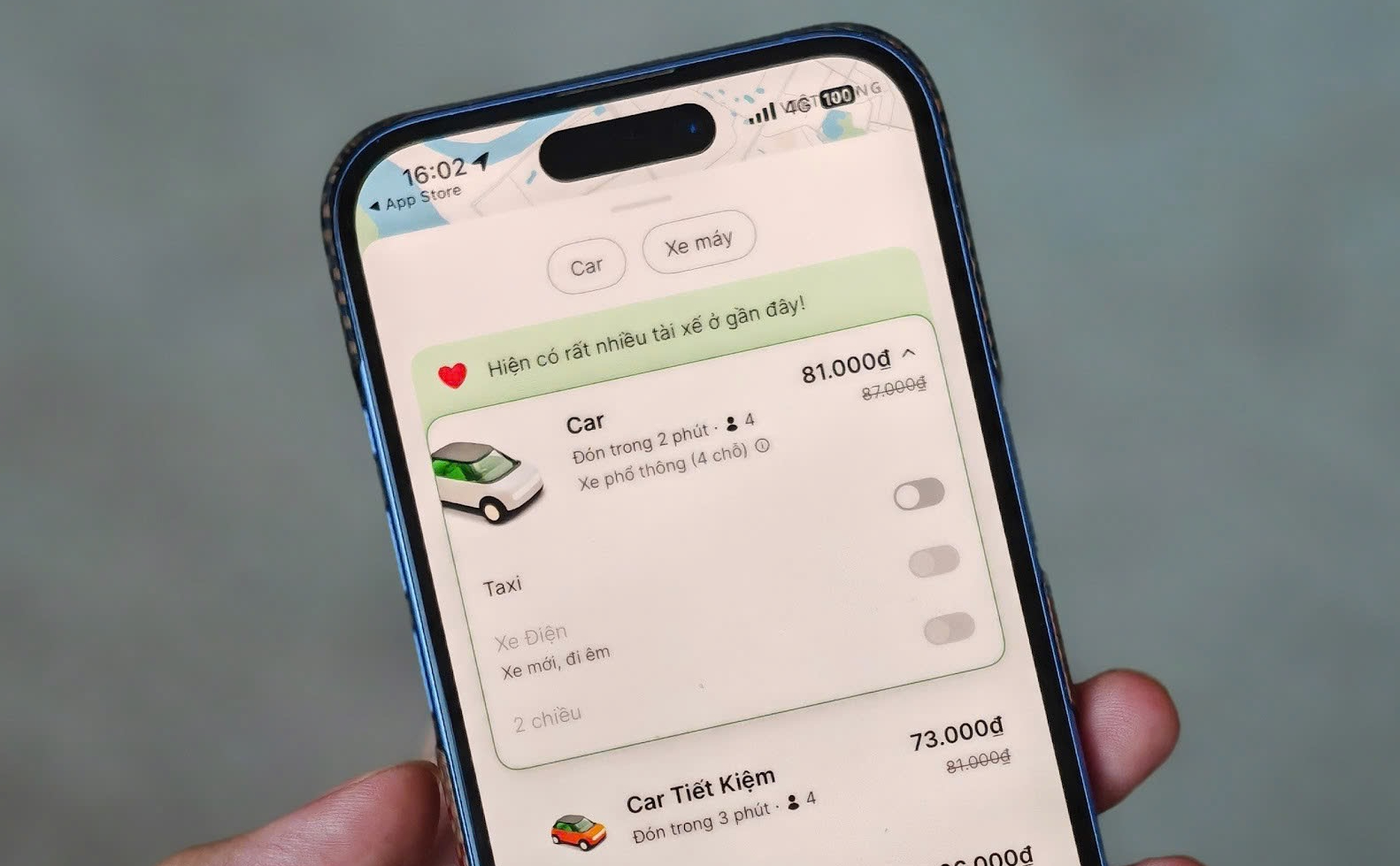 Grab chính thức ra mắt dịch vụ GrabCar xe điện tại Hà Nội