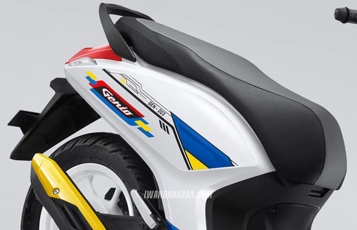 Động cơ và thiết kế xe Ga Genio mới