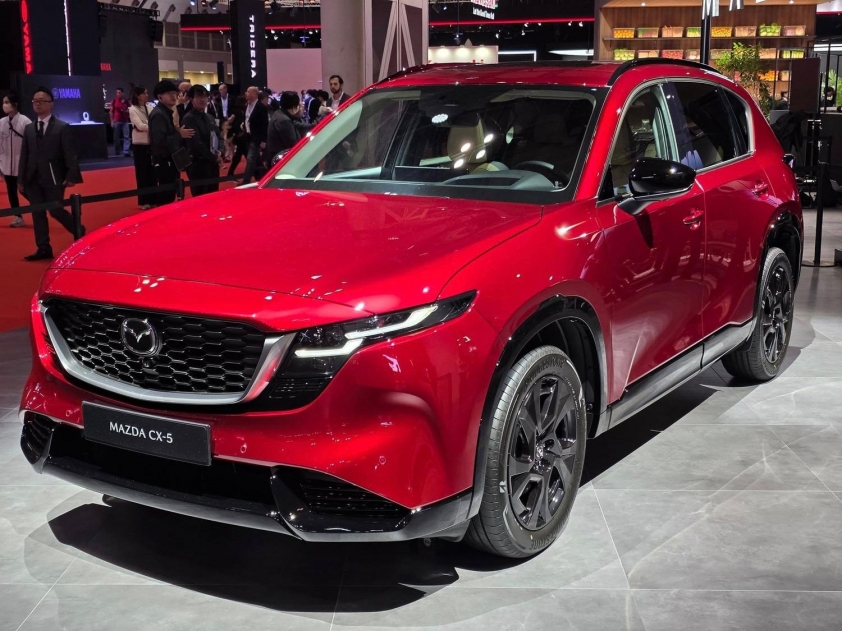 Đầu xe Mazda CX-5 thế hệ mới