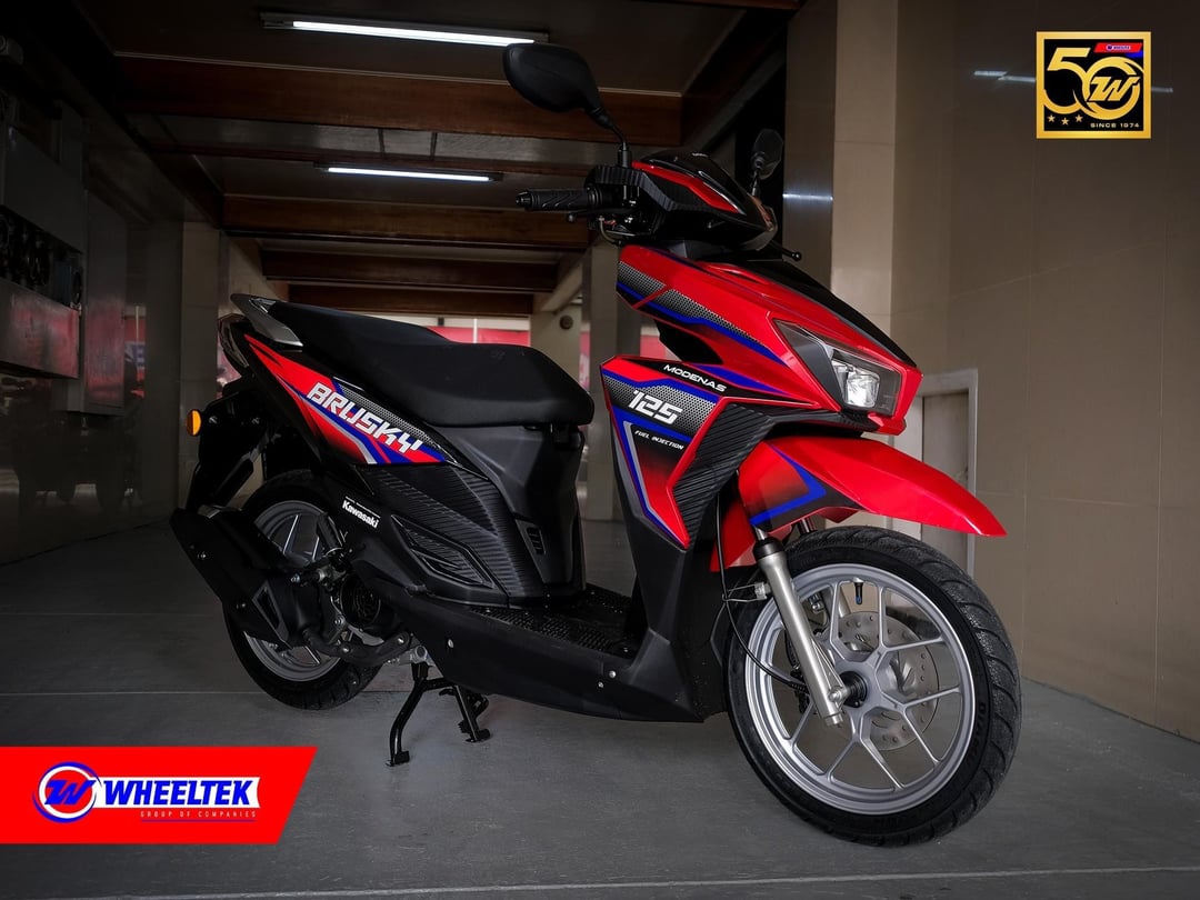 Thiết kế đầu xe có nét gợi nhớ sportbike Đường nét thiết kế đầu xe lấy cảm hứng từ Ninja