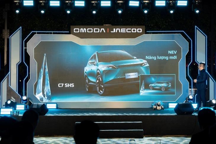 Mẫu xe Omoda C7 SHS dự kiến ra mắt Công nghệ Super Hybrid System trên Omoda C7 SHS