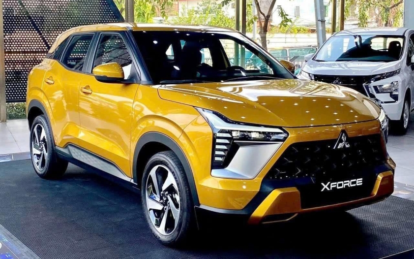Mitsubishi Xforce vượt mặt Toyota Yaris Cross