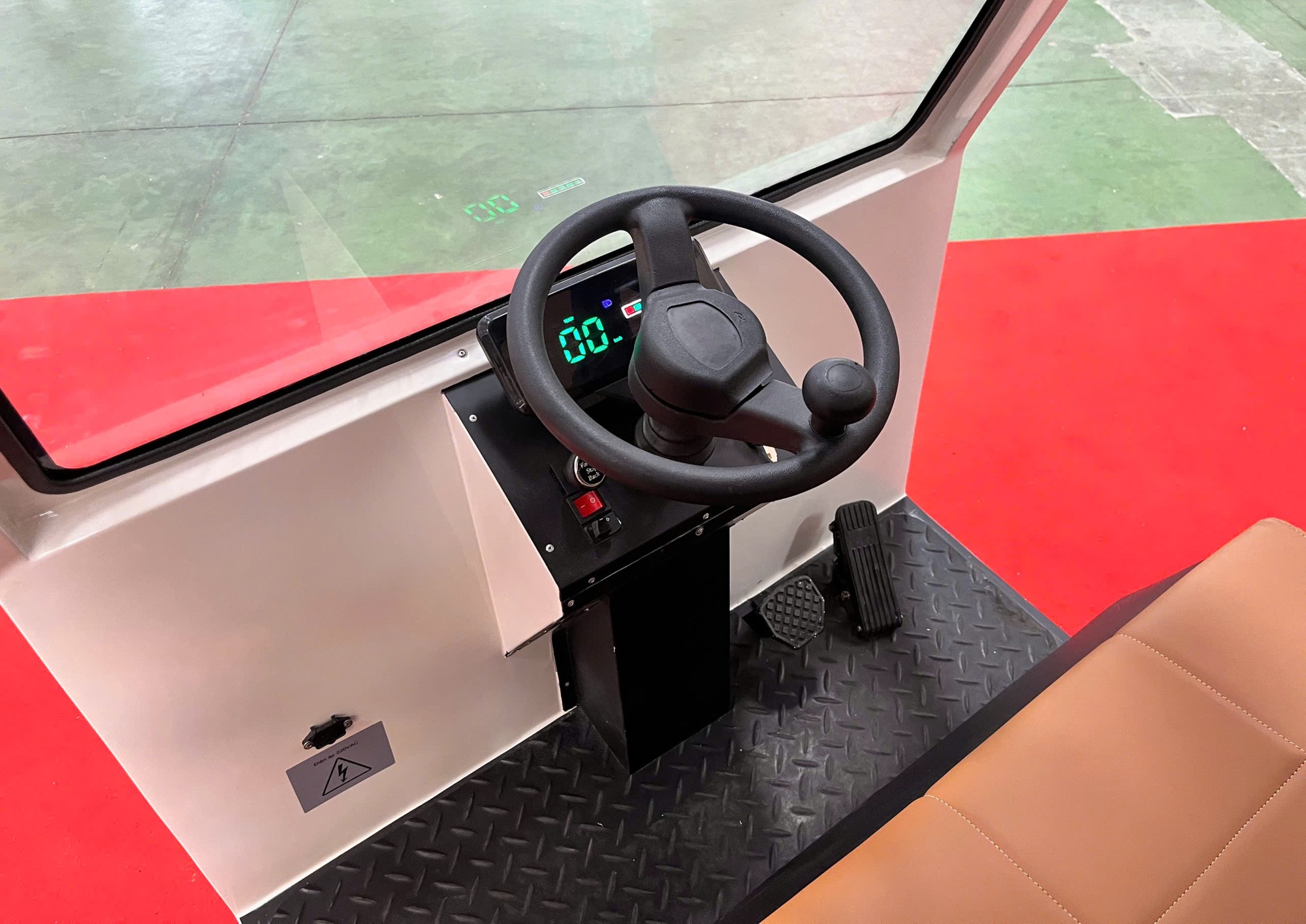 Xe chỉ có 1 chỗ ngồi.