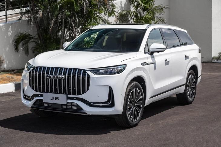 Jaecoo J8 SHS SUV lớn Jaecoo J8 phiên bản hybrid hiệu suất cao