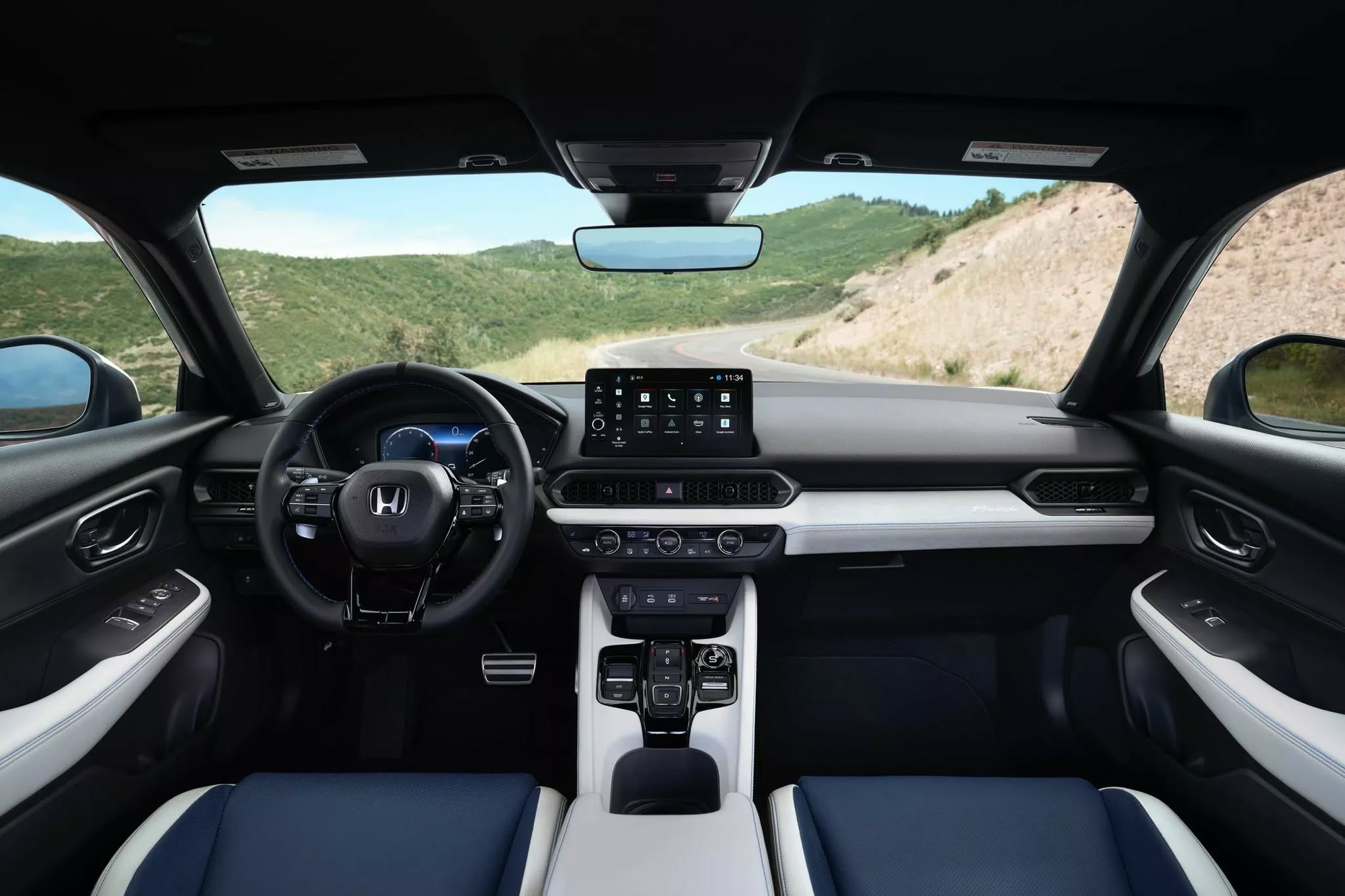 Nội thất Honda Prelude sang trọng