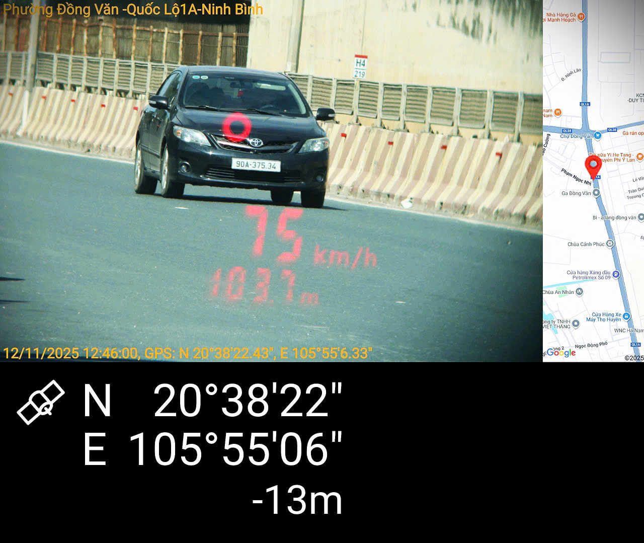 Phương tiện vi phạm lỗi vượt quá tốc độ Xe máy, ô tô chạy quá tốc độ bị xử phạt nguội