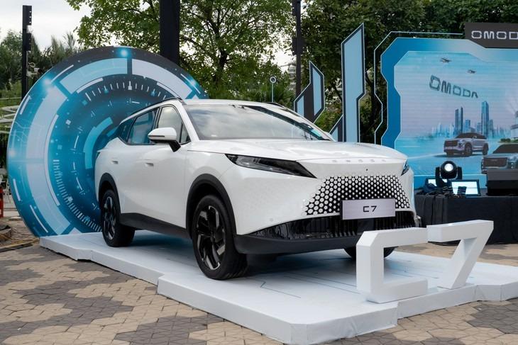 Mẫu SUV cỡ C Omoda C7