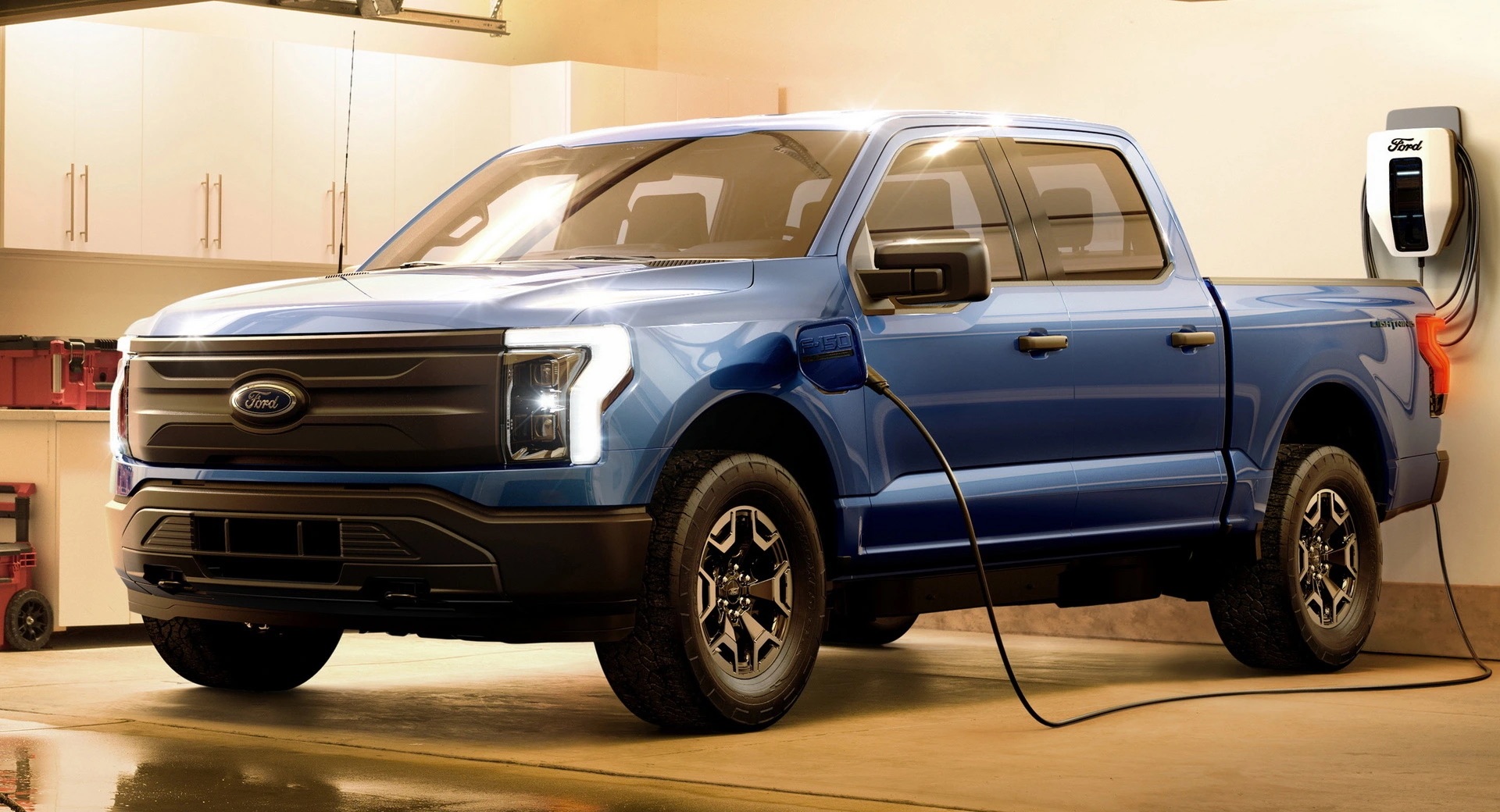 F150 Lightning là bán tải điện đầu tiên của hãng. Ảnh: Ford Bán tải điện F150 Lightning